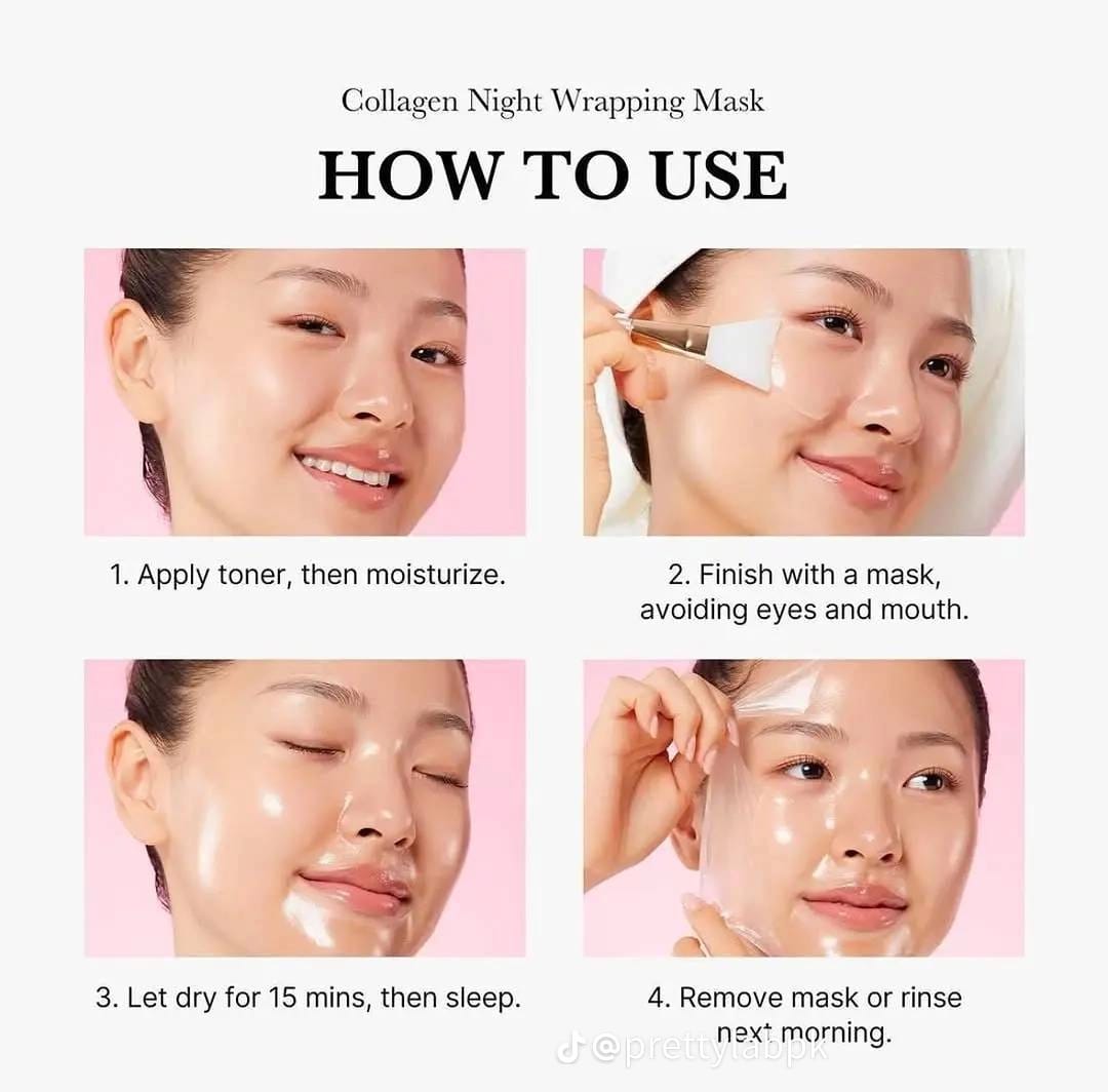 Medicube Collagen Night Facial Mask || 12.12 SALE || - 100 % Authentic || BUY 1 Save More